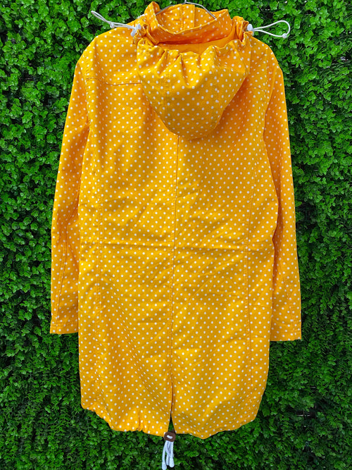 BPC Sport Yellow Polka-Dot Longline Jacket