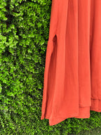Superbalist Rust Orange Tiered Maxi T-Shirt Dress