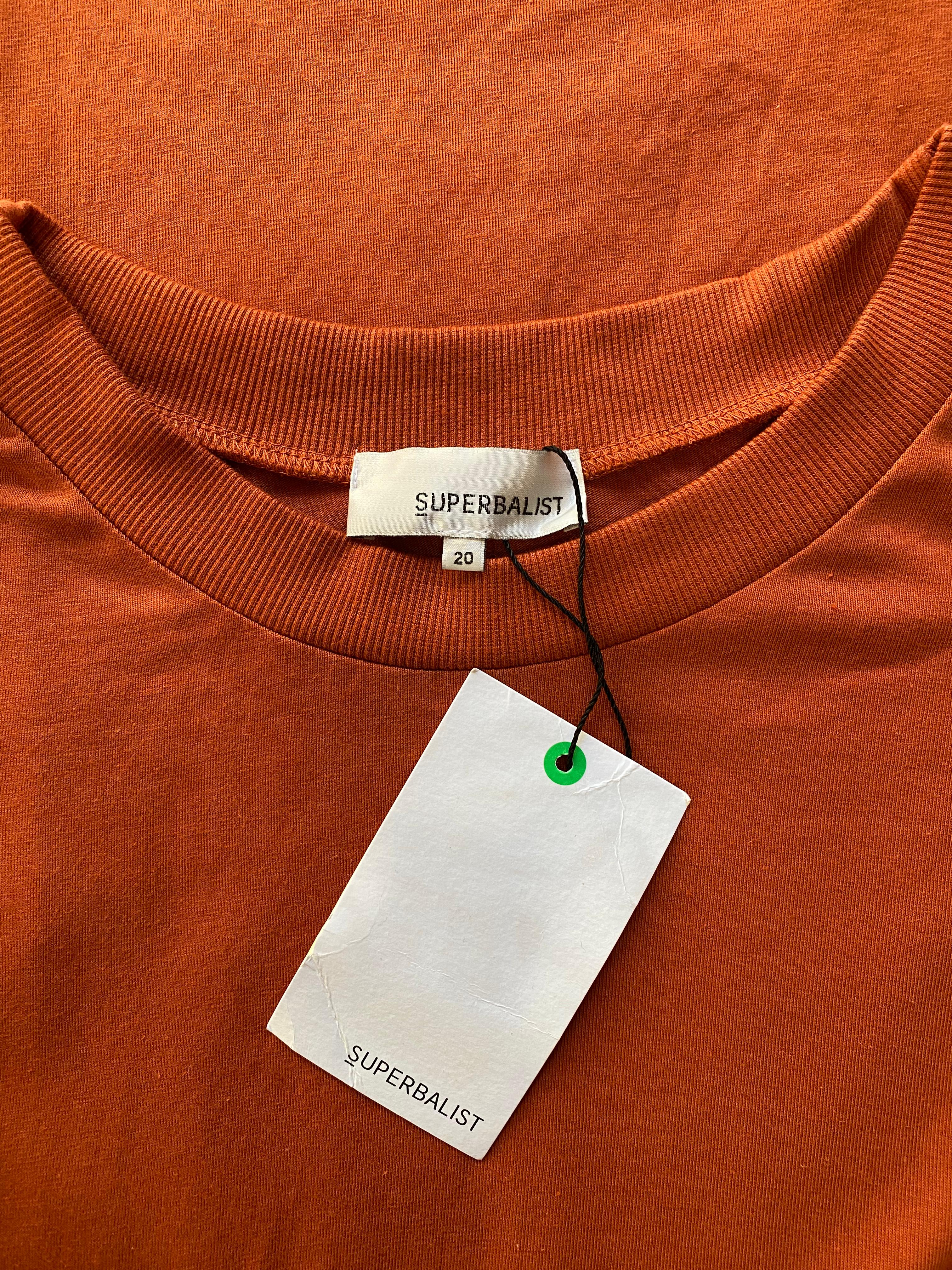 Superbalist Rust Orange Tiered Maxi T-Shirt Dress