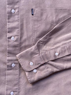 Hugo Boss Taupe Long-Sleeve Shirt