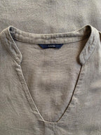 George Natural Linen-Look Shift Dress
