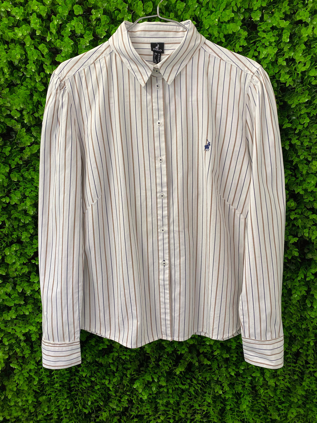 Polo Striped Cotton Button-Up Shirt