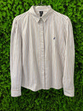 Polo Striped Cotton Button-Up Shirt