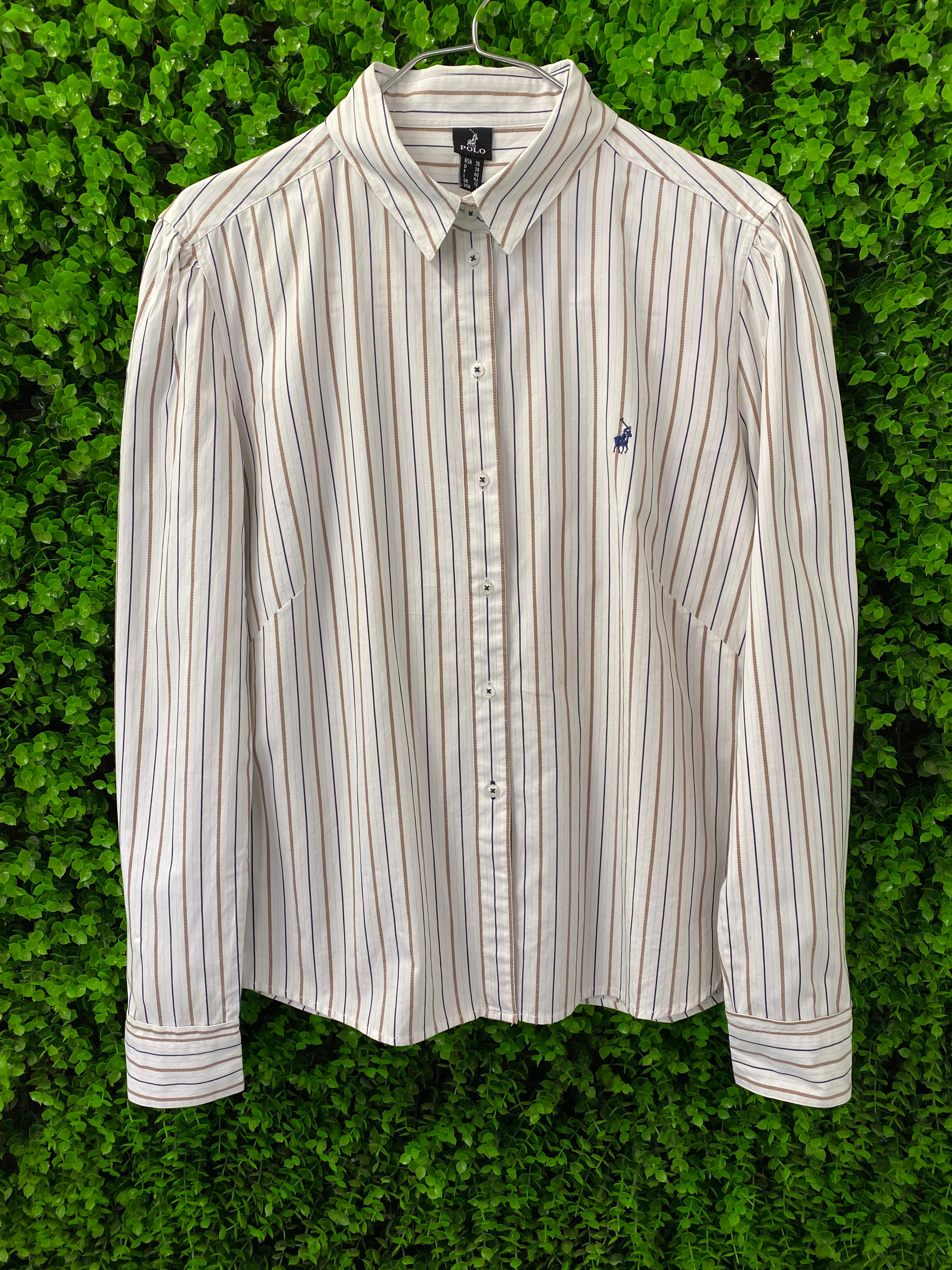Polo Striped Cotton Button-Up Shirt