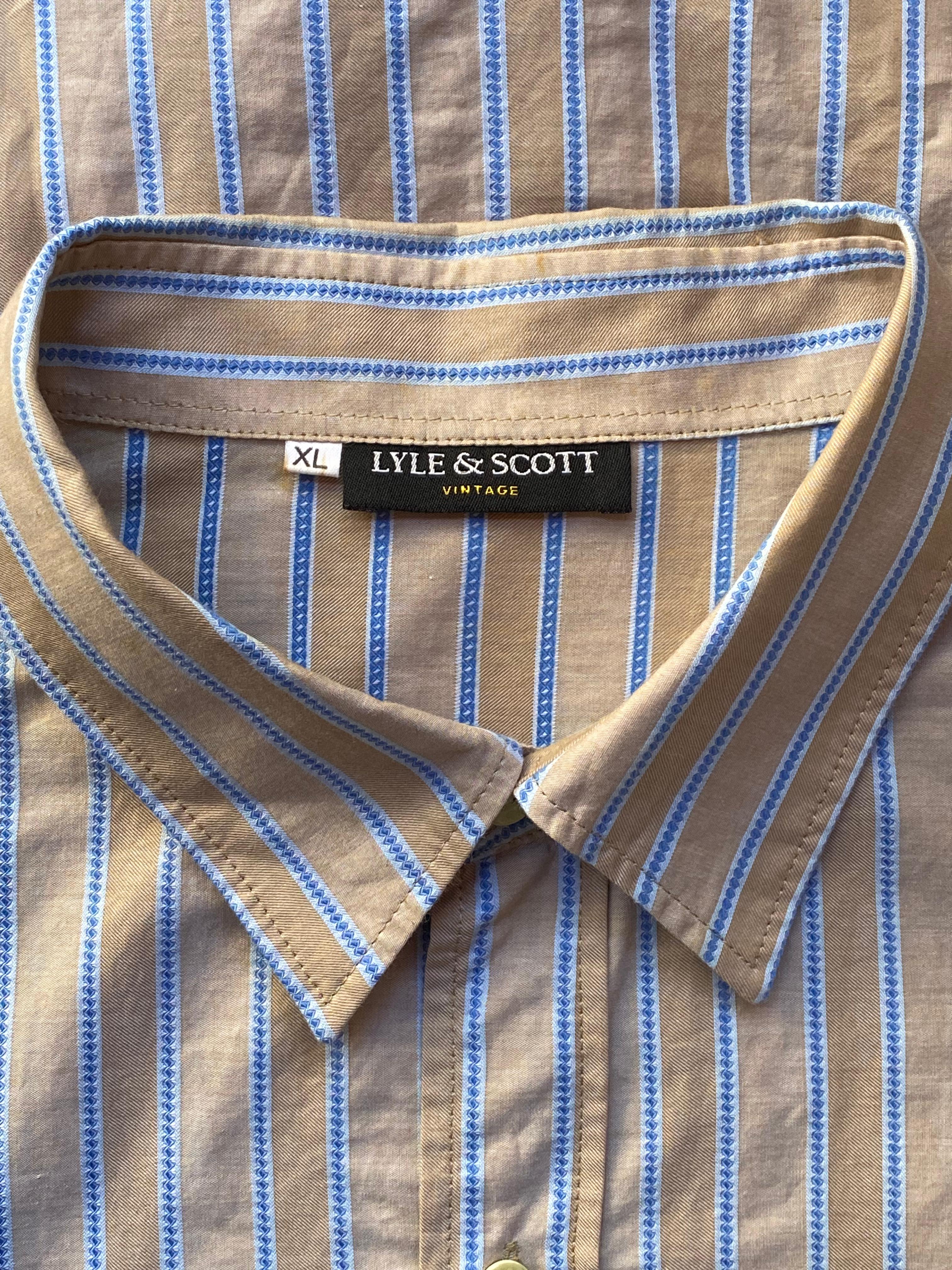 Lyle & Scott Vintage Striped Cotton Shirt