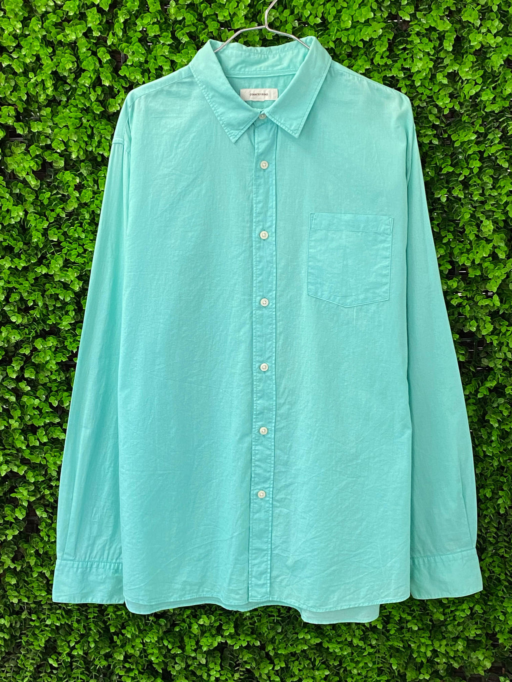 Country Road Mint Green Cotton Shirt