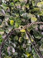Geometric Beaded Statement Necklace