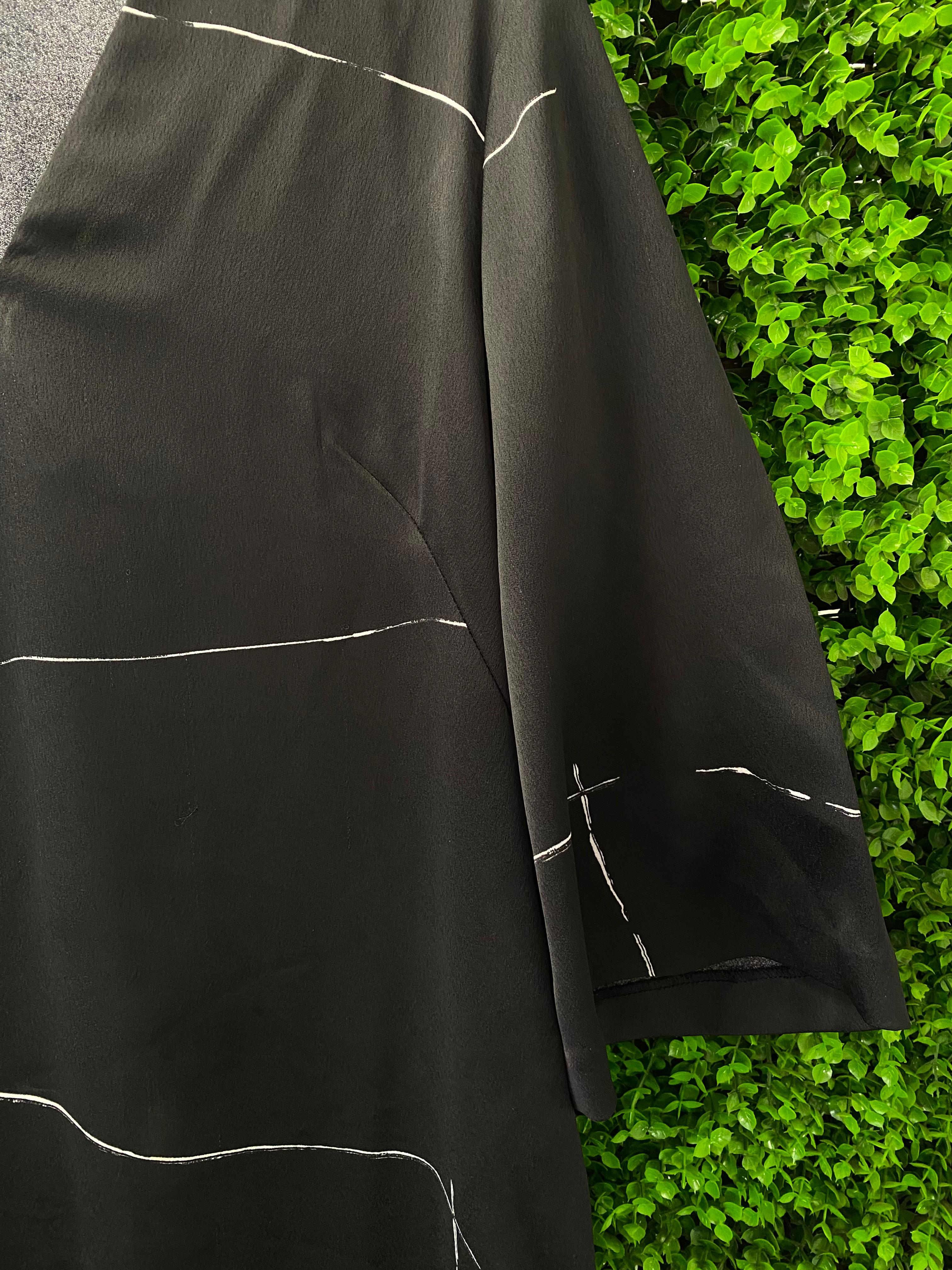 Studio.W Black Printed Shift Dress