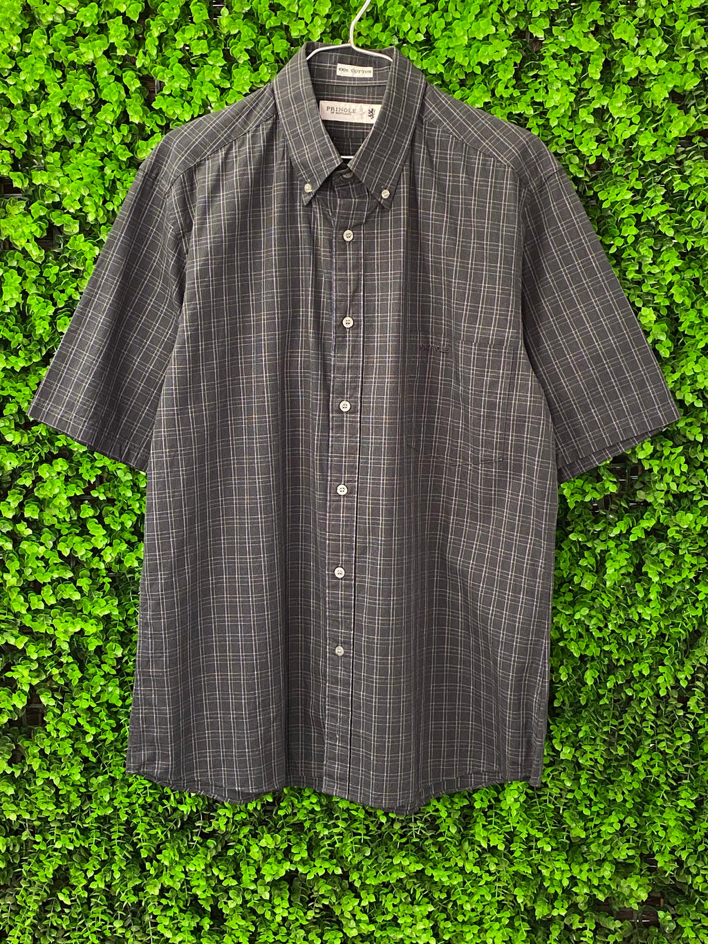 Pringle of Scotland Checked Short Sleeve Shirt