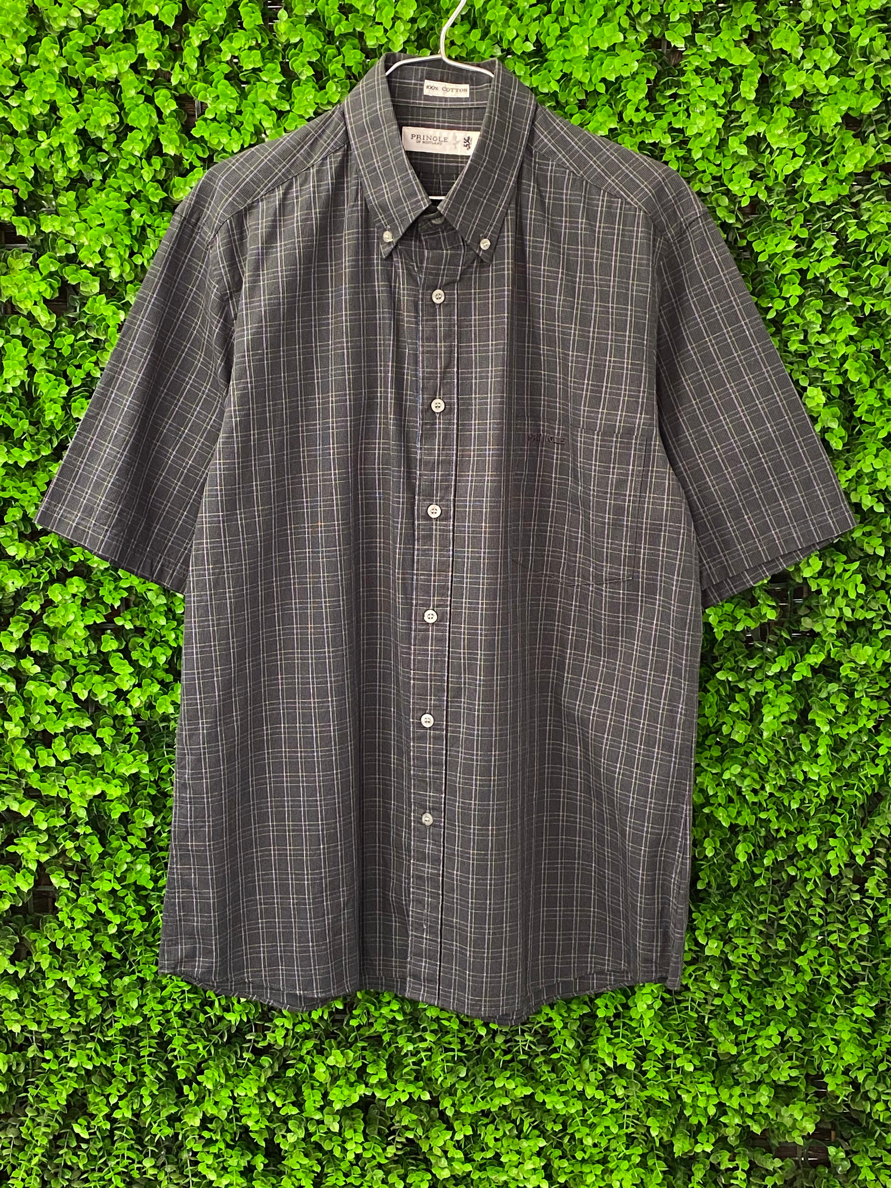 Pringle of Scotland Checked Short Sleeve Shirt