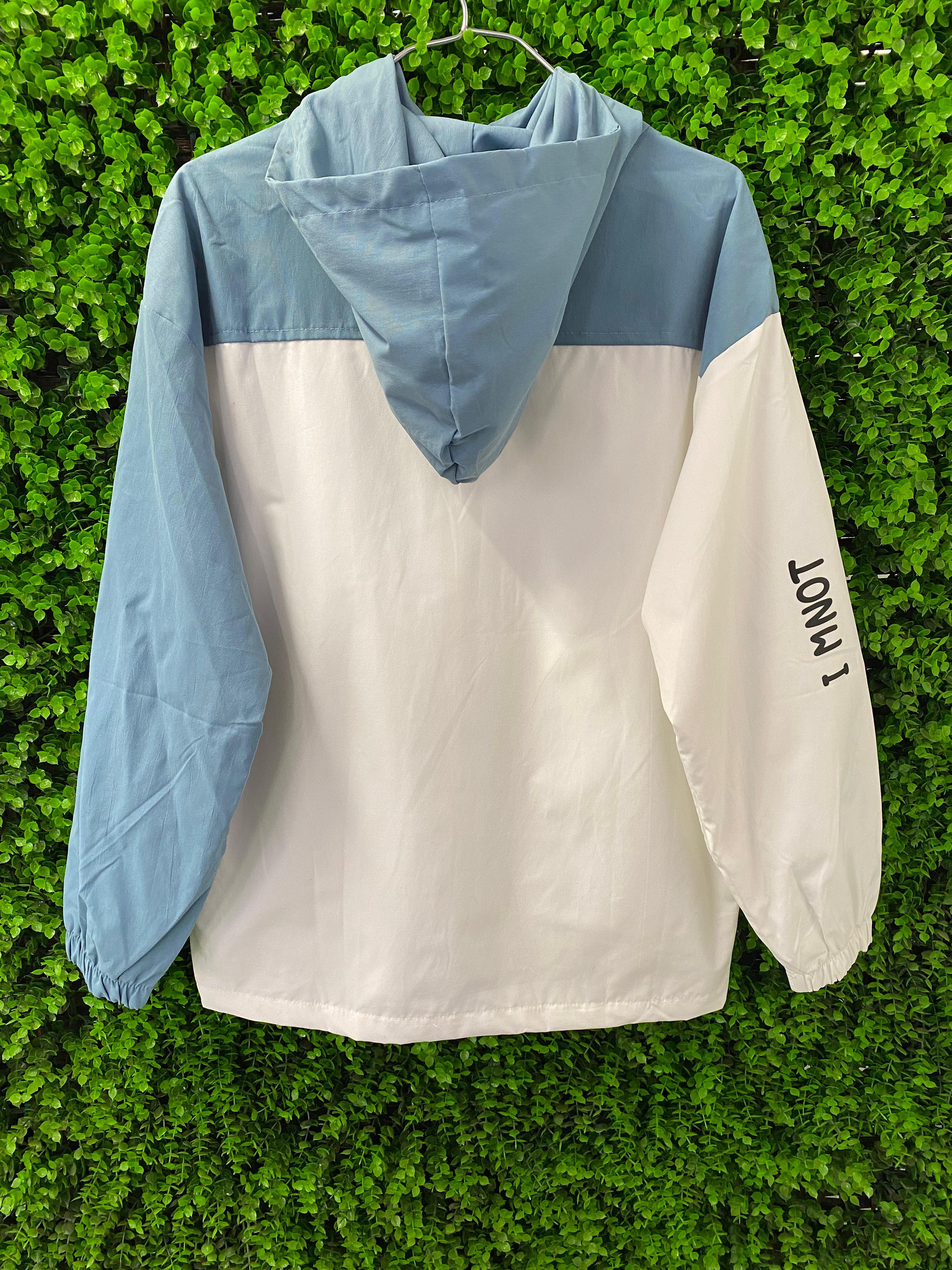Playful Shark Graphic Hooded Jacket