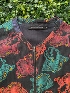 Monoprix Femme Floral Zip Jacket