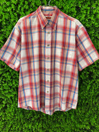 AMRO Plaid Short Sleeve Shirt