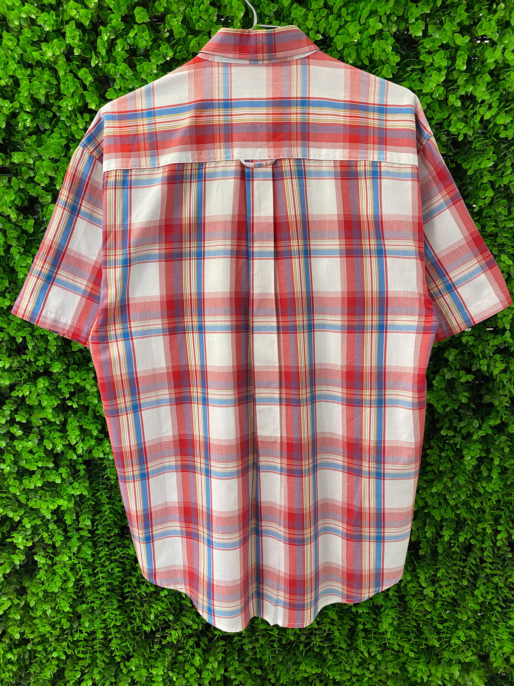 AMRO Plaid Short Sleeve Shirt