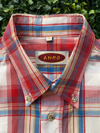 AMRO Plaid Short Sleeve Shirt