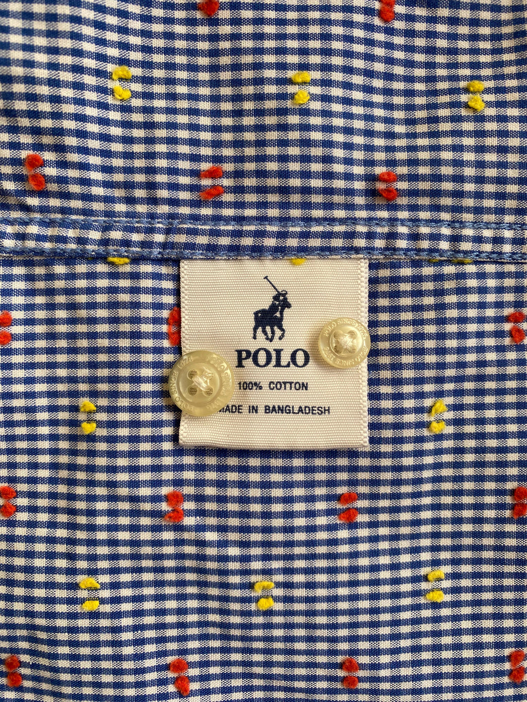 Polo Custom Fit Check Shirt
