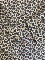 Paisley Print Oversized Button-Up Shirt
