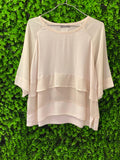 Studio.W Layered Cream Blouse