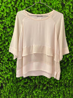 Studio.W Layered Cream Blouse