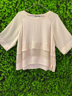 Studio.W Layered Cream Blouse