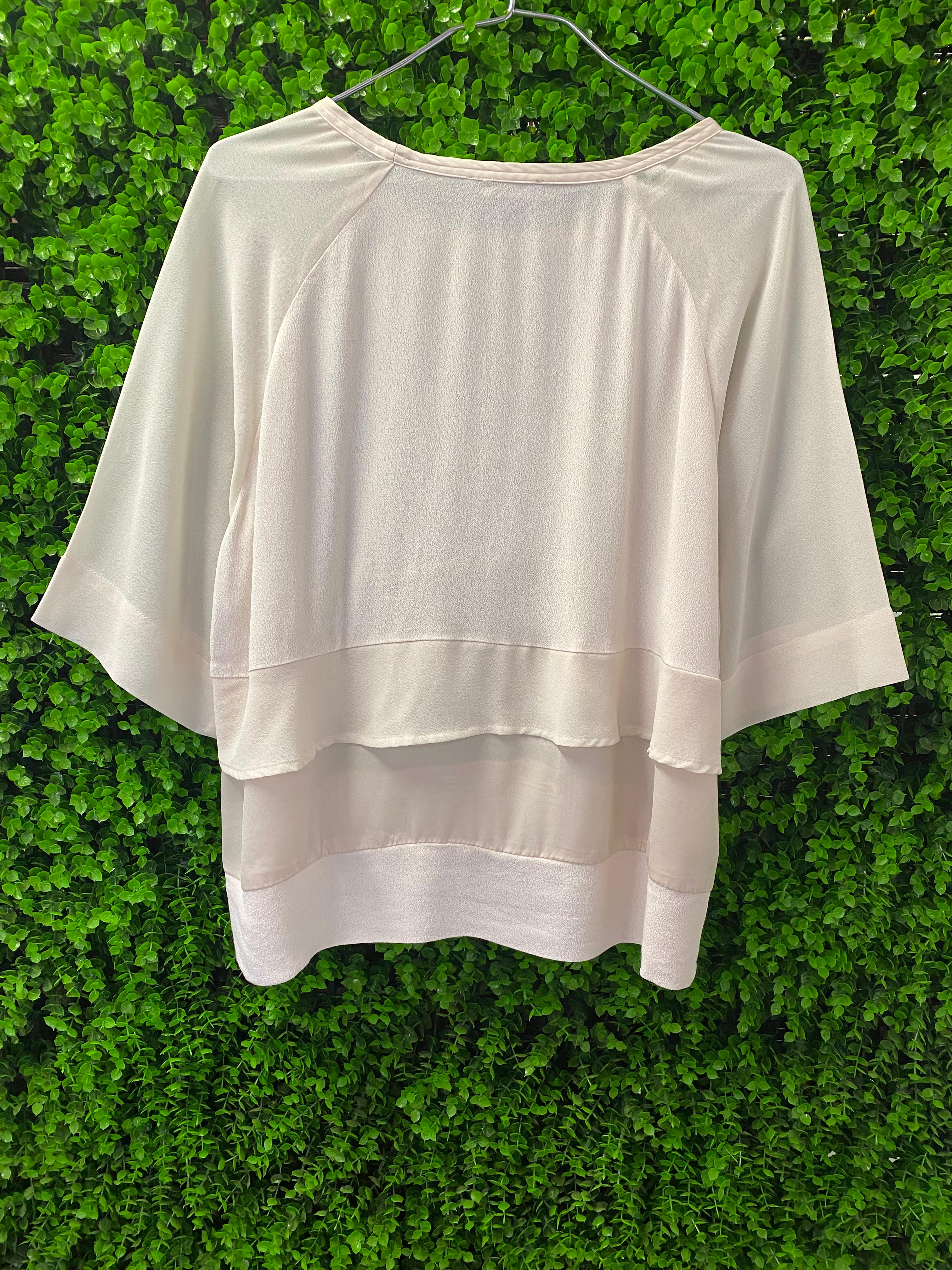 Studio.W Layered Cream Blouse