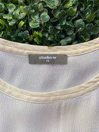 Studio.W Layered Cream Blouse