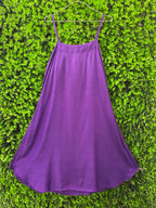 UB Creative Purple Strappy Midi Dress