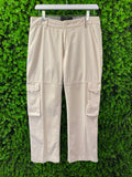 Lizzard Cream Cargo Pants