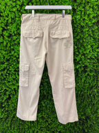 Lizzard Cream Cargo Pants