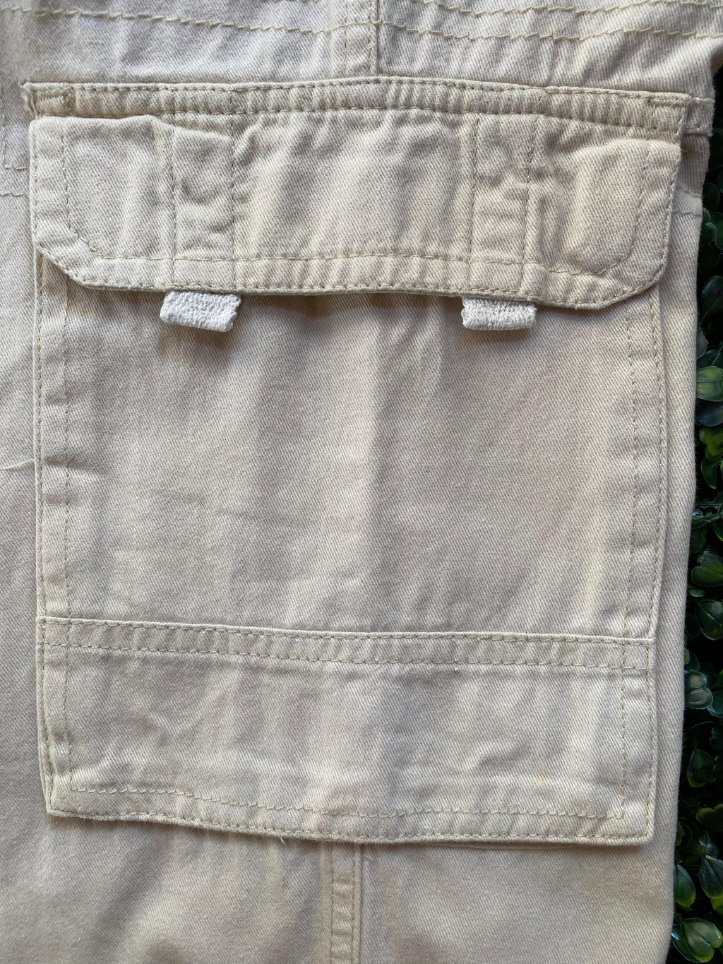 Lizzard Cream Cargo Pants