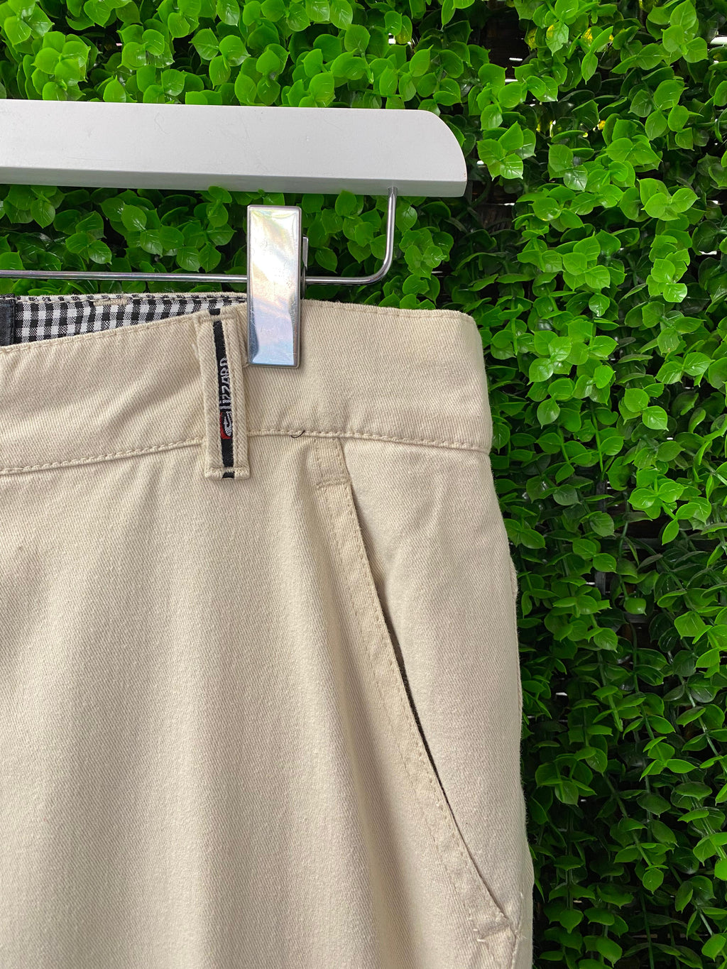 Lizzard Cream Cargo Pants