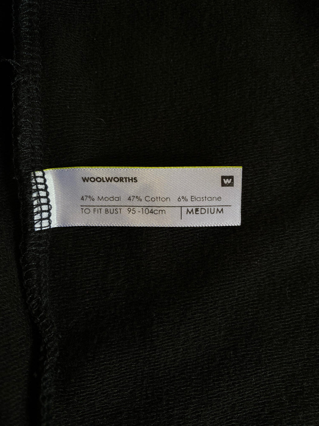 Woolworths Black Luxury Modal Blend Sweatshirt
