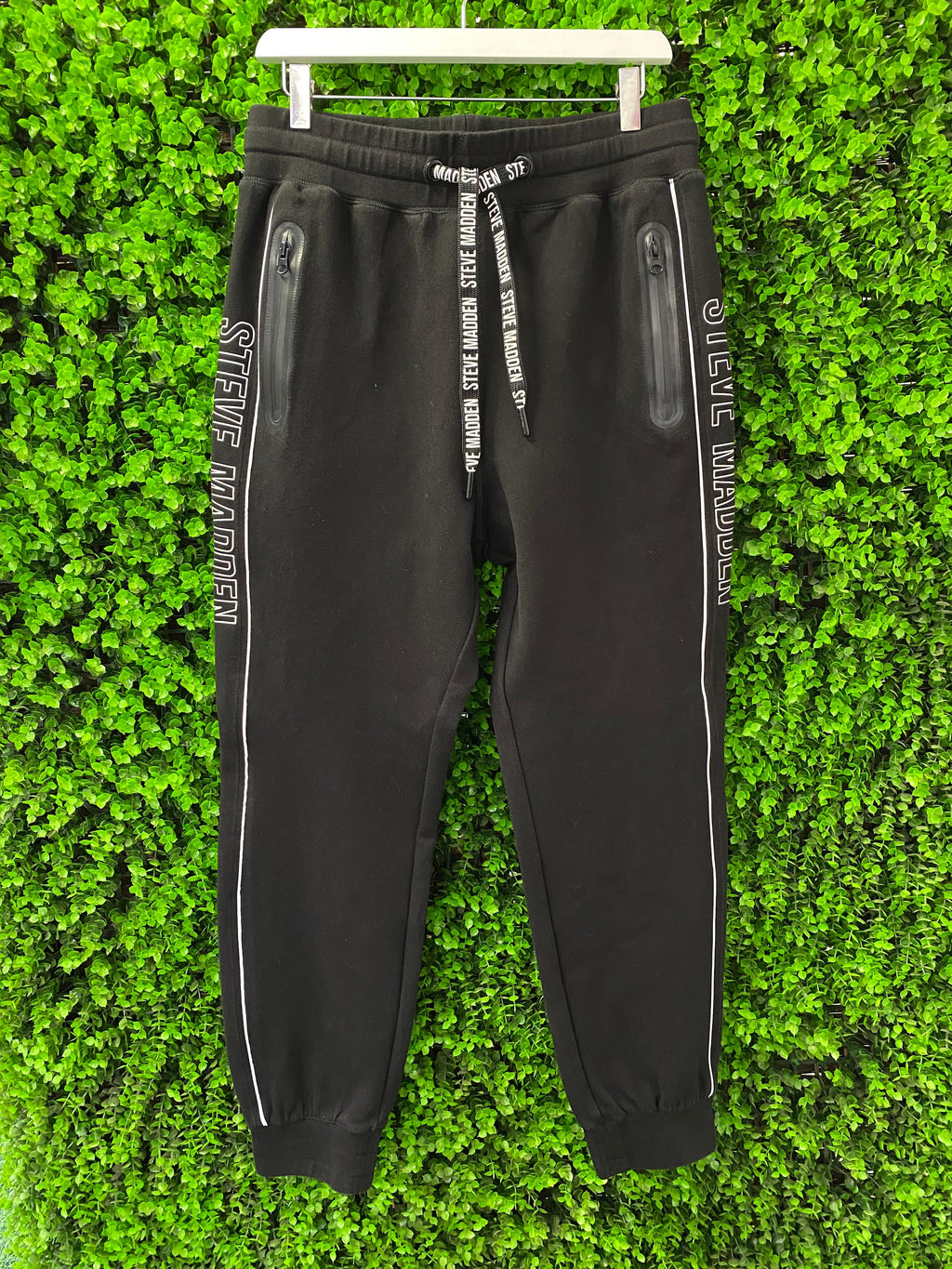 Steve Madden Black Jogger Pants