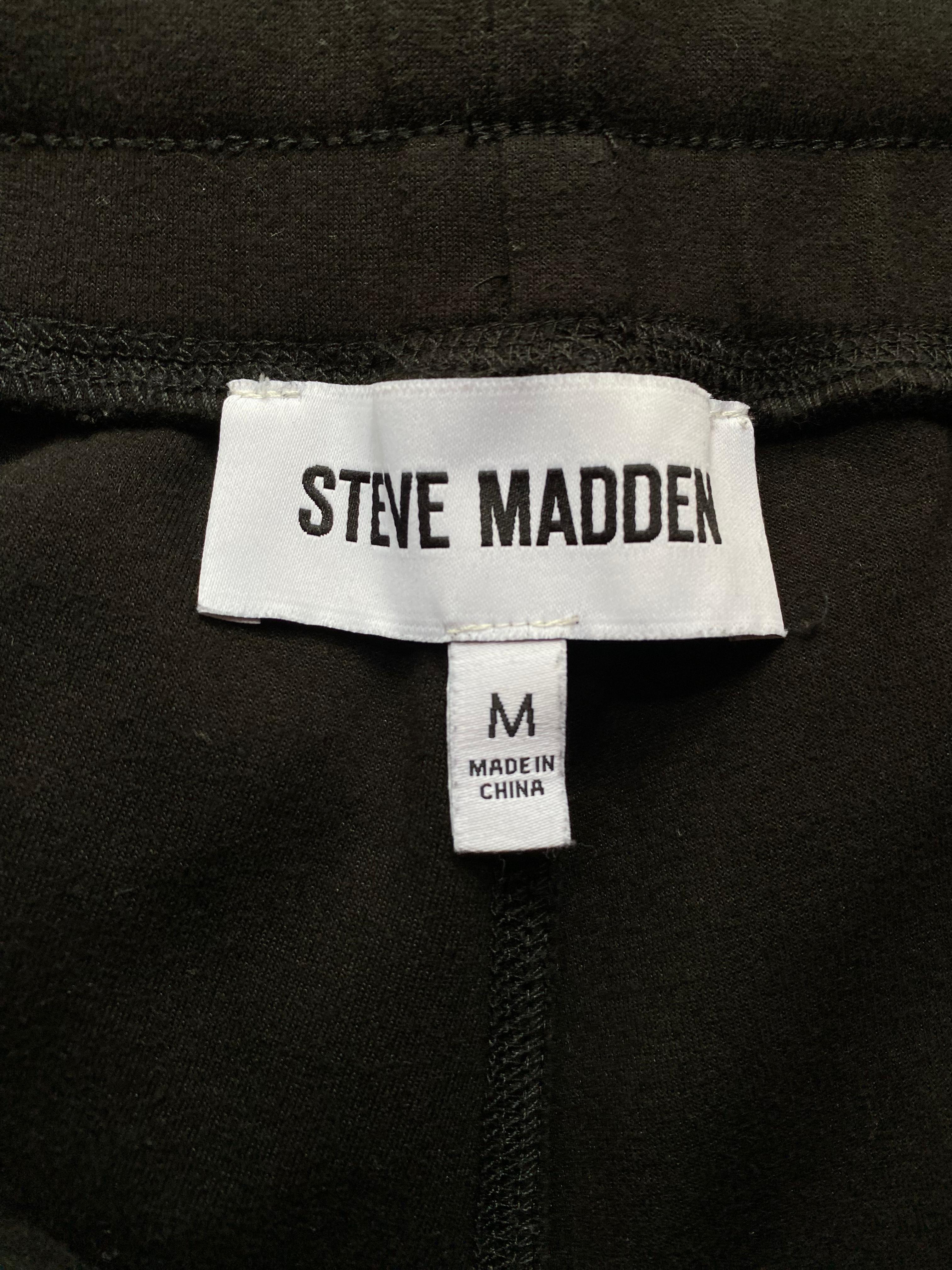 Steve Madden Black Jogger Pants