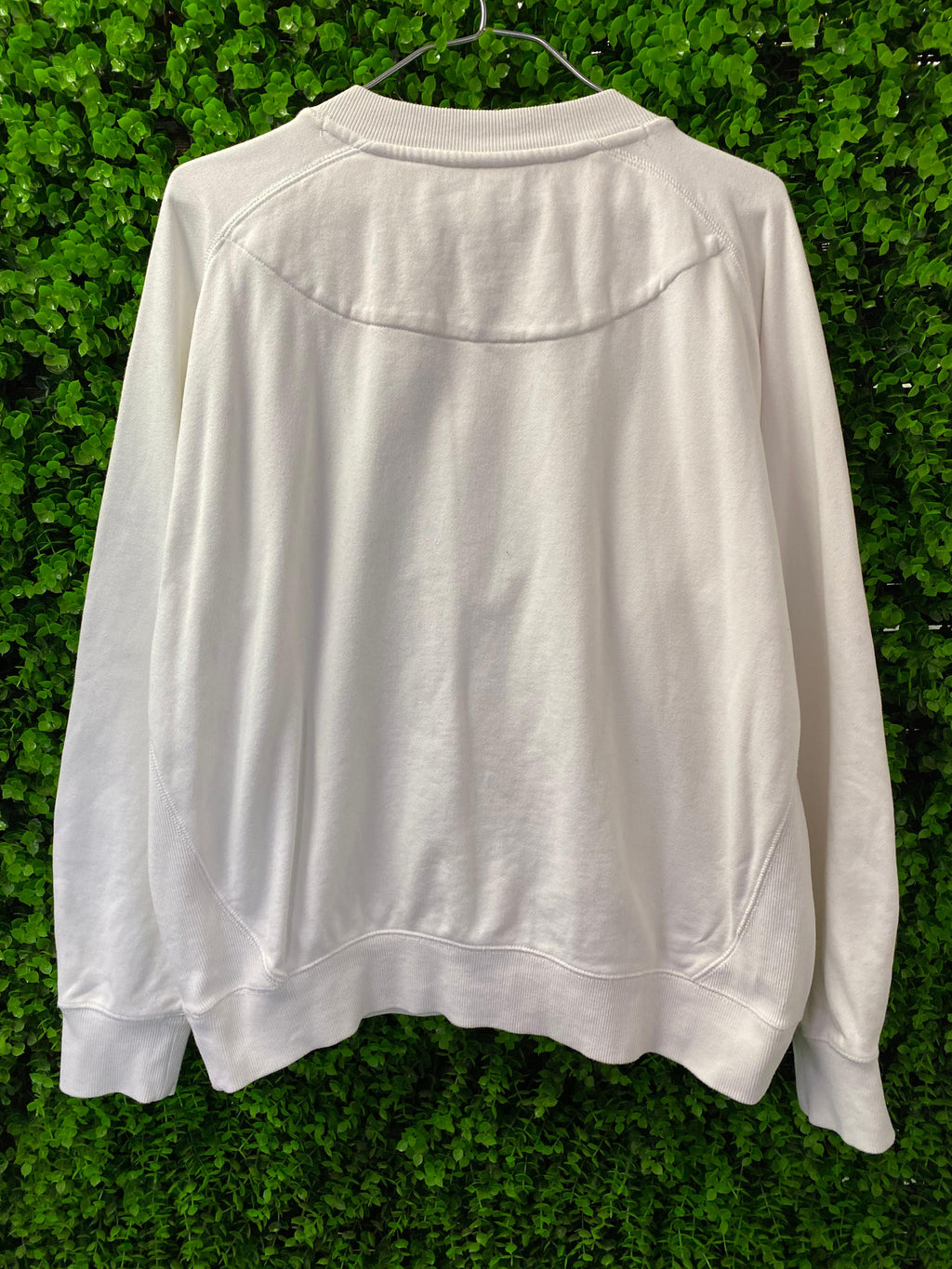 Country Road White Cotton Sweatshirt