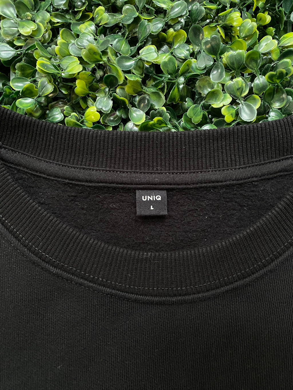 UNIQ Black Oversized Sweatshirt