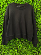 UNIQ Black Oversized Sweatshirt