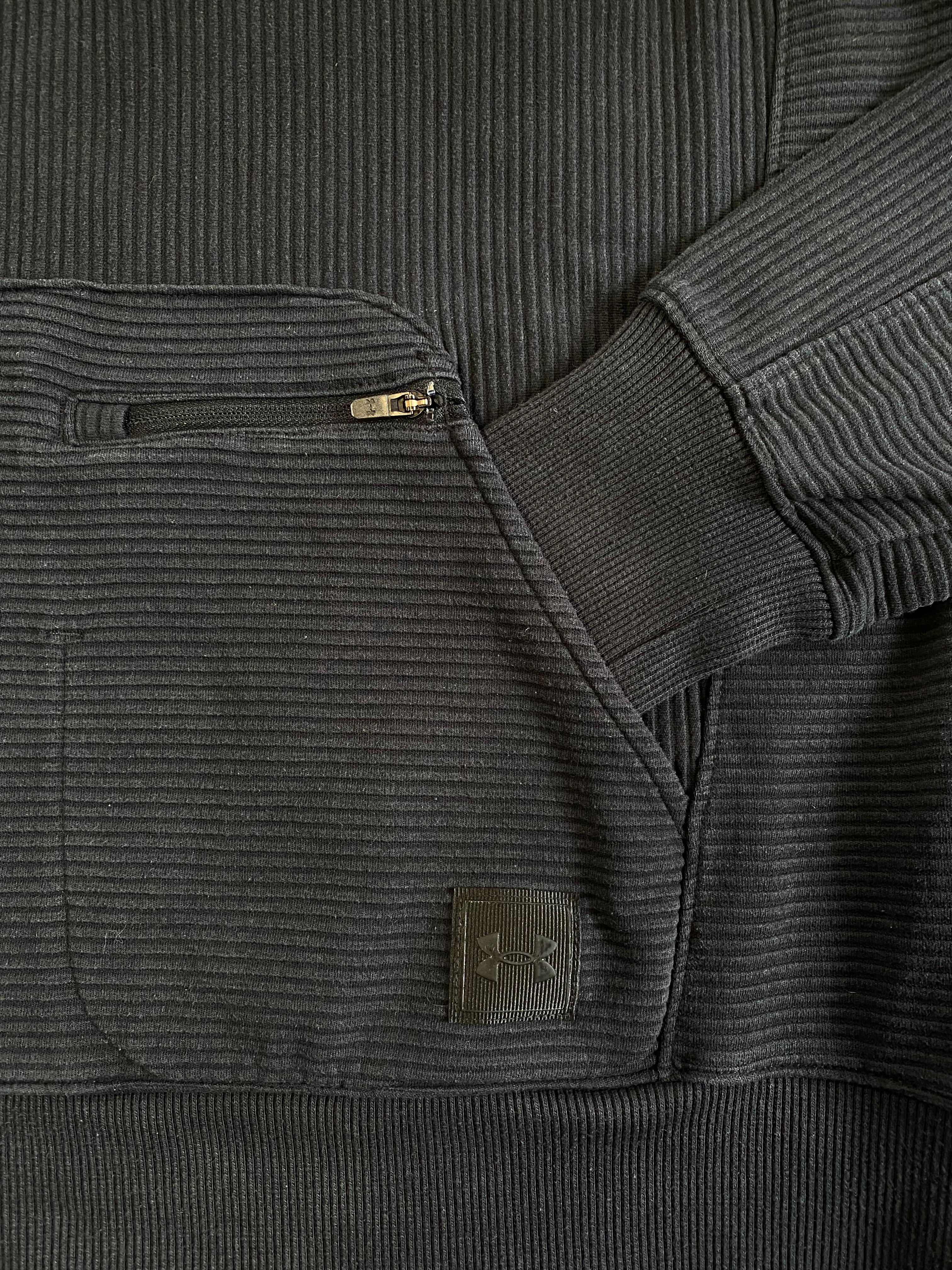 Under Armour Charcoal Ribbed Hoodie