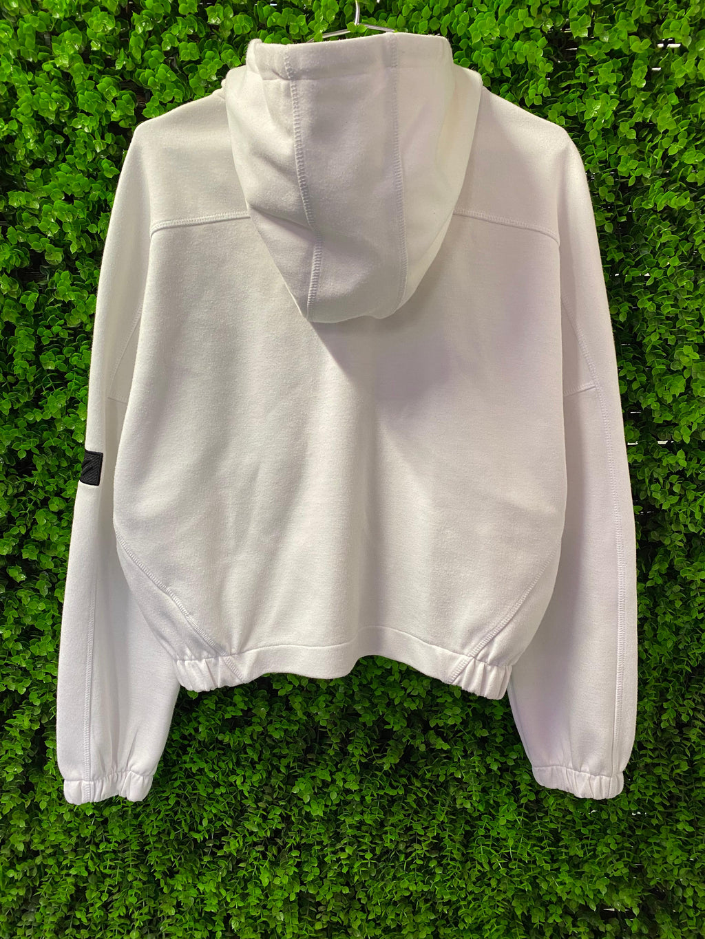 Superdry White Zip-Up Hoodie