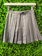 Grey Sailor-Style Two-Piece Set