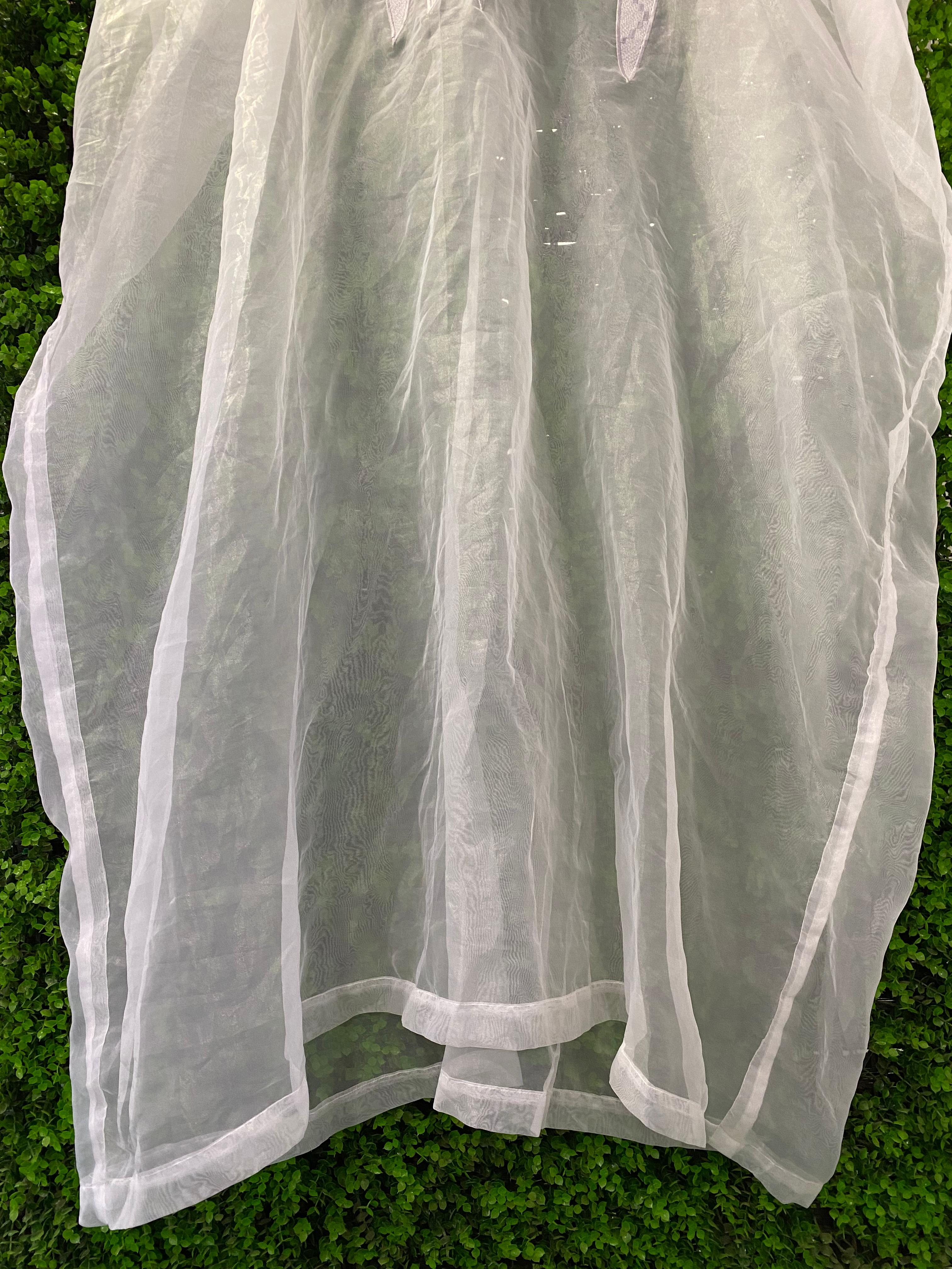 Soigne by Sonia Sheer Floor-Length Kaftan Dress
