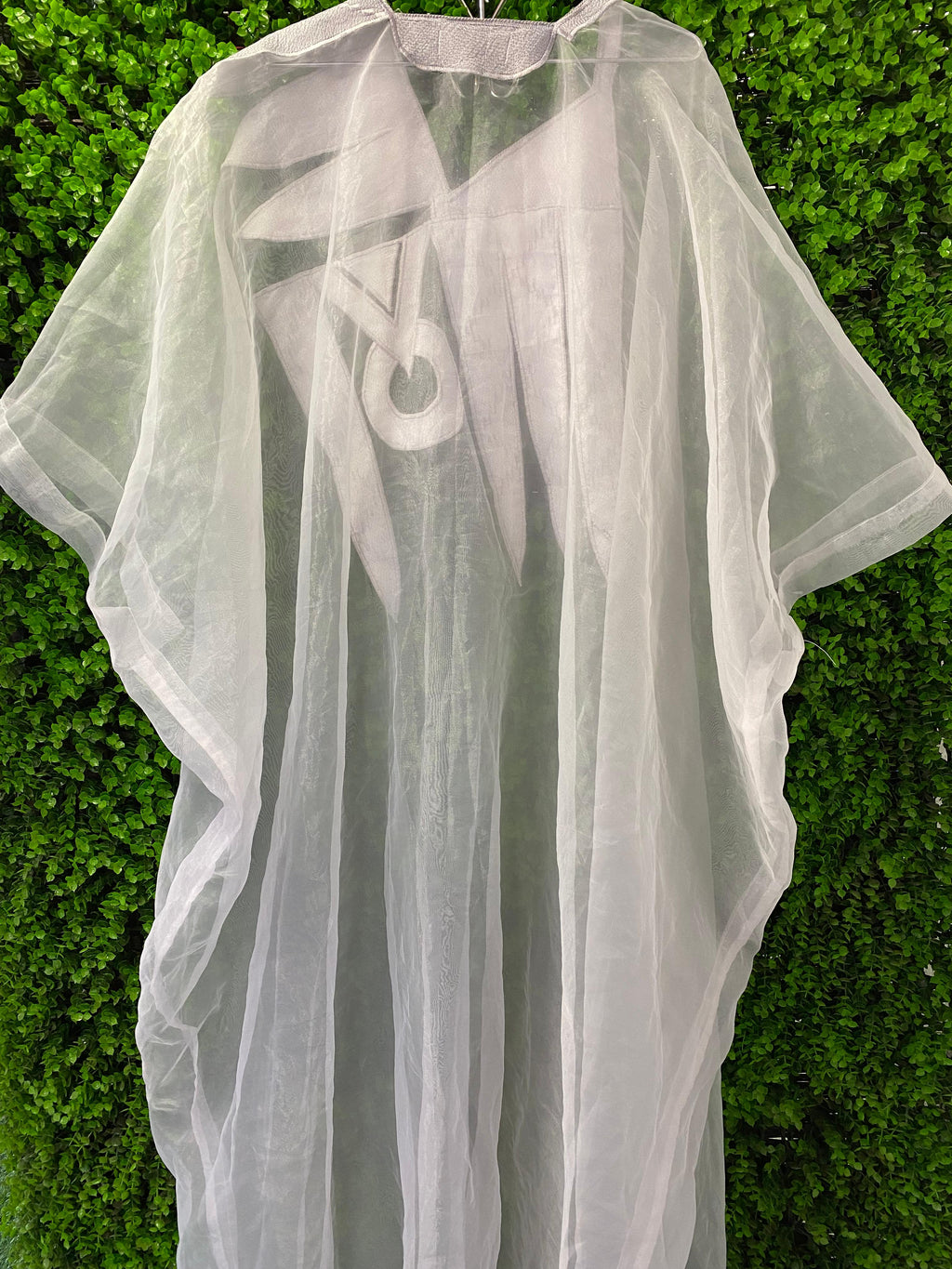 Soigne by Sonia Sheer Floor-Length Kaftan Dress