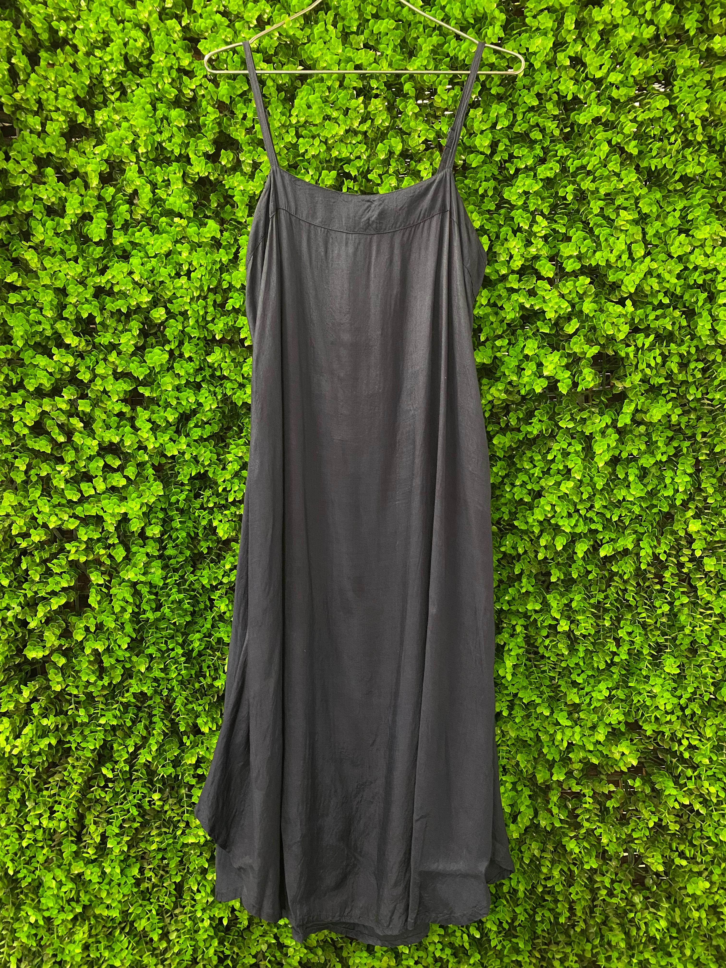 UB Creative Black Strappy Maxi Dress