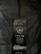 German Gaston Black Hooded Down Jacket
