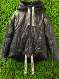 Black Quilted Puffer Jacket