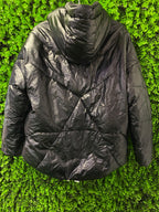 Black Quilted Puffer Jacket