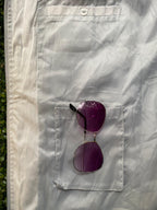 Helena Vera Off White Utility Jacket