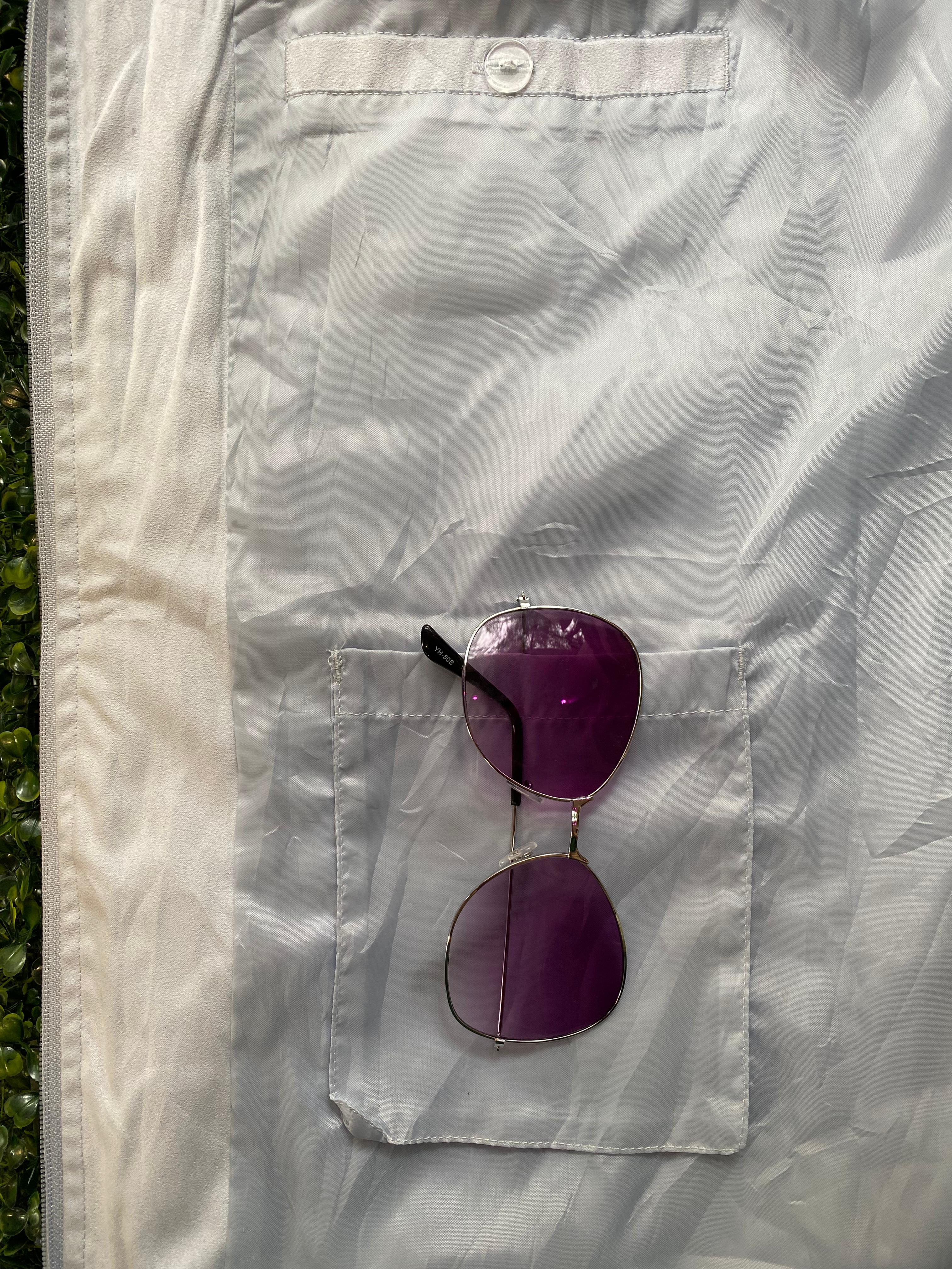 Helena Vera Off White Utility Jacket