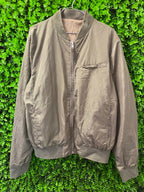 Mango Man Khaki Bomber Jacket