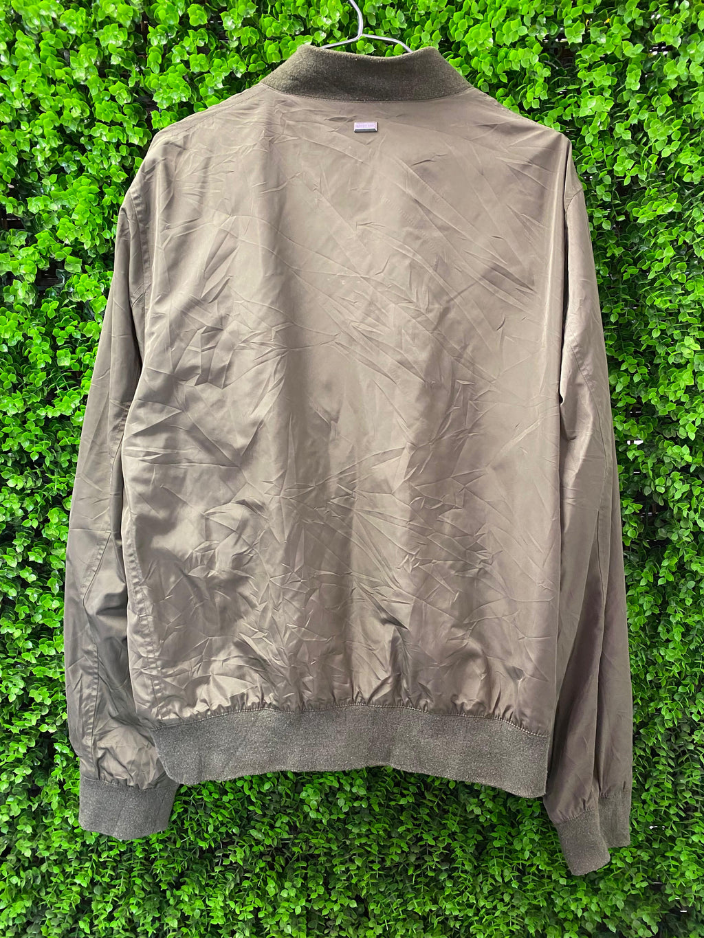 Mango Man Khaki Bomber Jacket